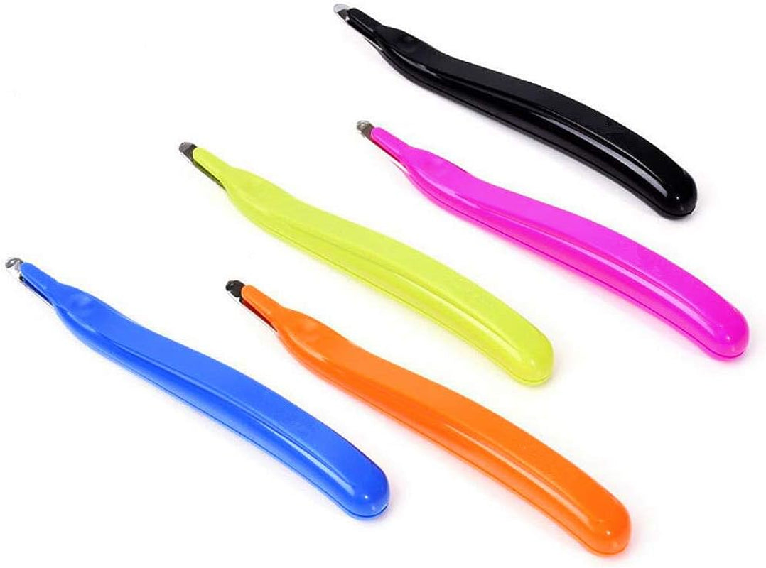 6 PCS Professional Magnetic Staple Remover Puller Rubberized Staples Remover Staple Removal Tool for School Office Home 5 Colors